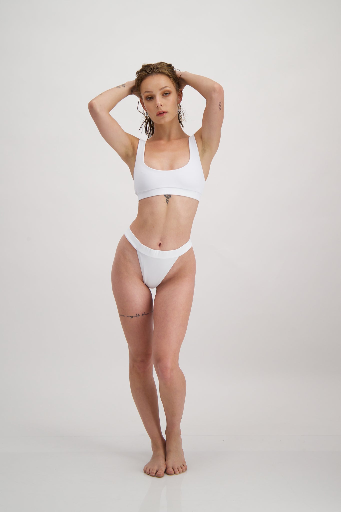 Daisy bikini top 2.0 in Blanc